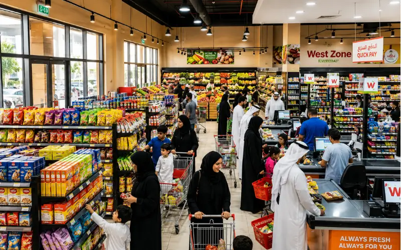 Supermarkets and Groceries at Al Khail Gate Community Centre