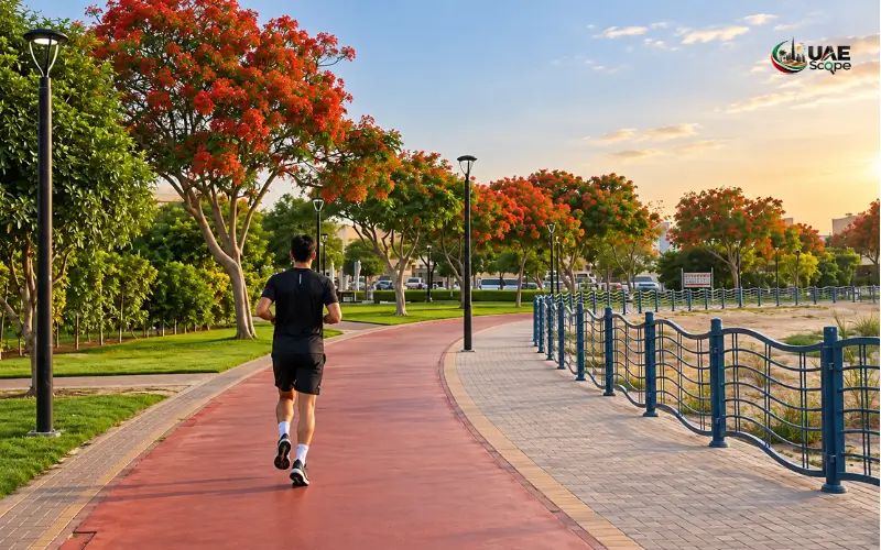 Walk or Jog Around the Pond at Al Quoz Pond Park