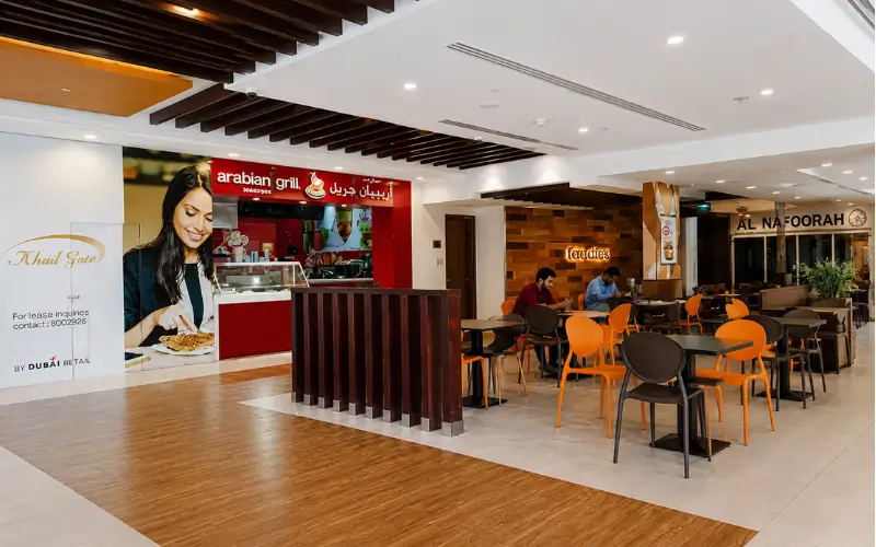 Restaurants and Cafés at Al Khail Gate Community Centre