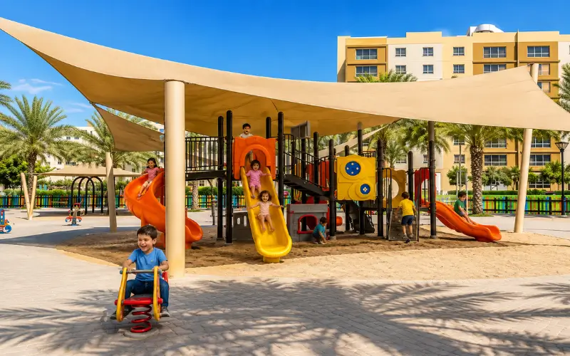 Children play areas at Al Khail Gate Community Centre