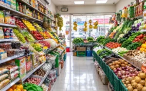 Meat, Fruit and Vegetables