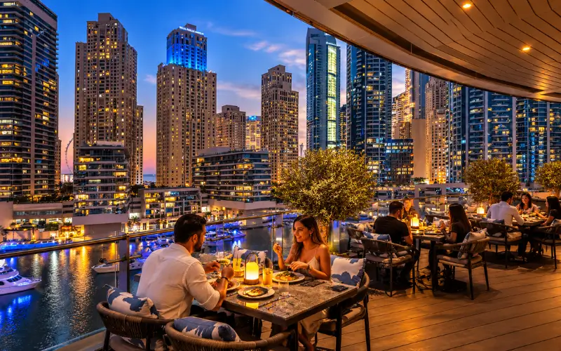 Waterfront Dining in Dubai Marina