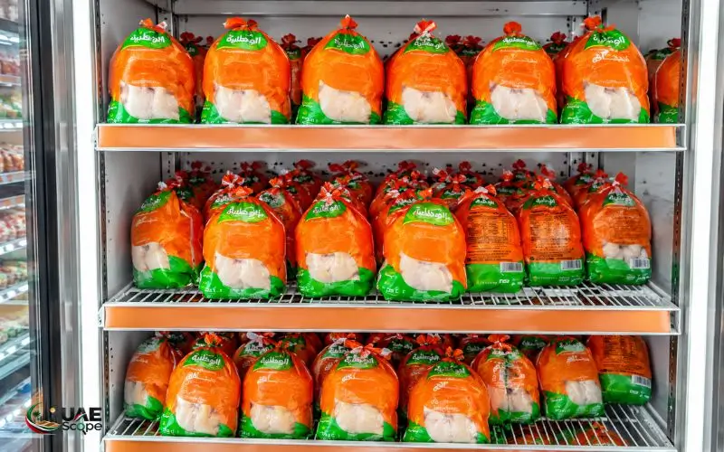 Dairy, meat and frozen food
